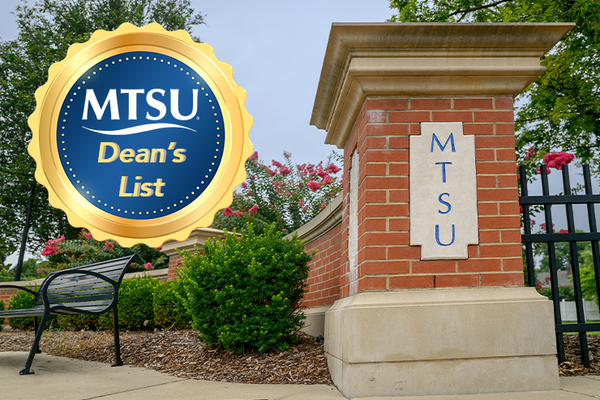 Representation of the achievement named 'MTSU applauds 317 undergrad scholars on Summer 2026 dean's list'.