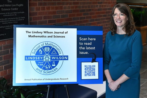 Lindsey Wilson University psychology faculty member Brittany Barnett is managing editor of the new Lindsey Wilson Journal of Mathematics and Sciences. It’s housed in the university’s Jim and Helen Lee Fugitte Science Center.