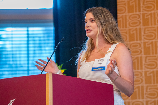 Anna Alvin's Ripon College Hall of Fame acceptance speech 
