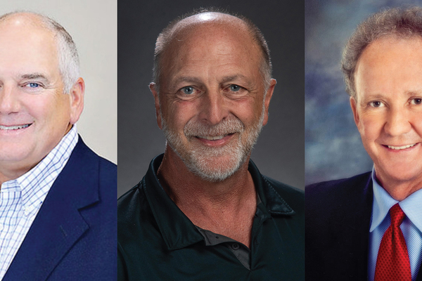(L-R) Troyce Wilcox, Phil Gandy, Walter Juliff