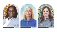 Left to Right: Dr. Lena Mae Johnson, Dr. Staci Kinzebach, Dr. Rachel Majewski