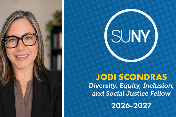 Jodi Scondras, 2026-2027 SUNY Diversity, Equity, Inclusion, and Social Justice Fellow