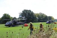 UH-60s on the ground.