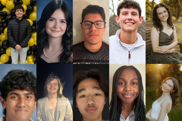 headshots of each of the scholarship recipients