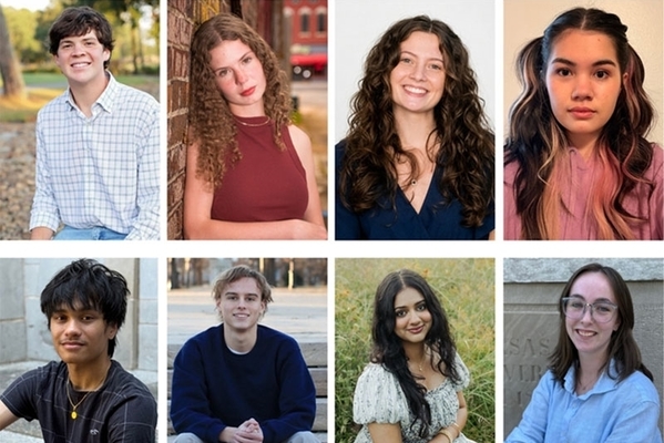 Students headshots grouped together
