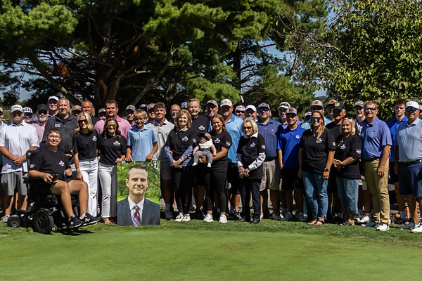 The fifth-annual The Button, formerly the Brady Button Memorial Golf Scramble, was held Friday, Sept. 25, at The Pines at Lindsey Wilson golf course. It raised more than $10,000 for the Brady C. Button Endowed Scholarship and Lindsey Wilson men’s basketball program.
