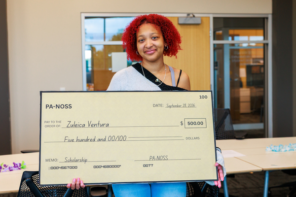 Representation of the achievement named 'Millersville Student from Reading Earns PA-NOSS Scholarship'.