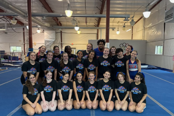Representation of the achievement named 'SUNY New Paltz Cheerleading Team'.