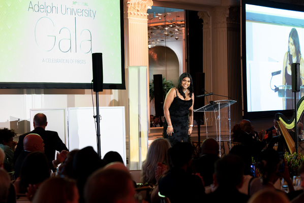Adelphi University’s 26th Annual Gala, A Celebration of Firsts, on September 19, raised $1.6 million to support Adelphi’s students and their success.
