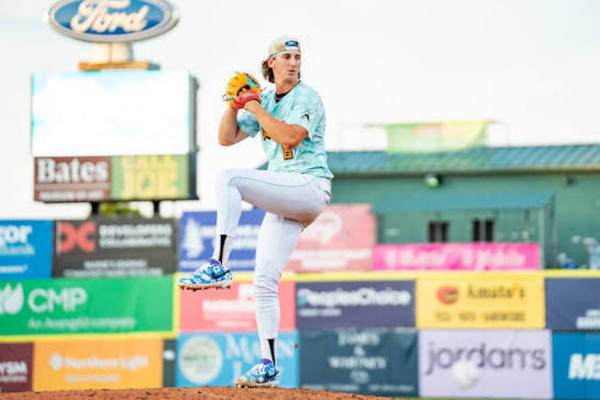 Former Delta State pitcher Drake Fontenot is now pitching for the Loco Beach Coconuts in the Banana Ball Championship League.