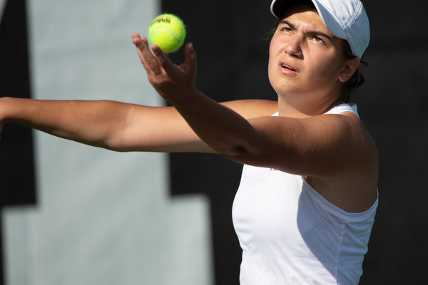 BIG HITTER: Stefanova plays the power game that she learned from her father.