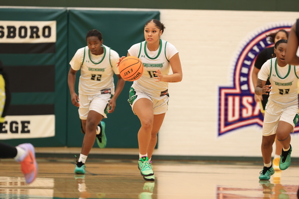 Greensboro College women's basketball sophomore Kensly Stewart.
