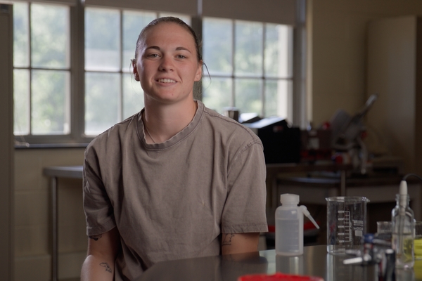 Food science alumna Tori Bockrath '26