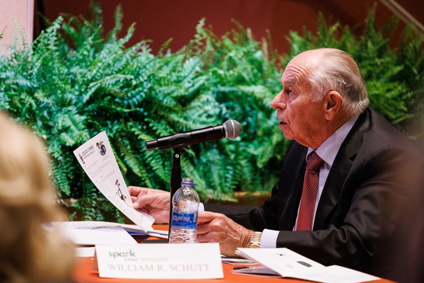 William Schutt during Spark Bowl at Delaware Valley University.