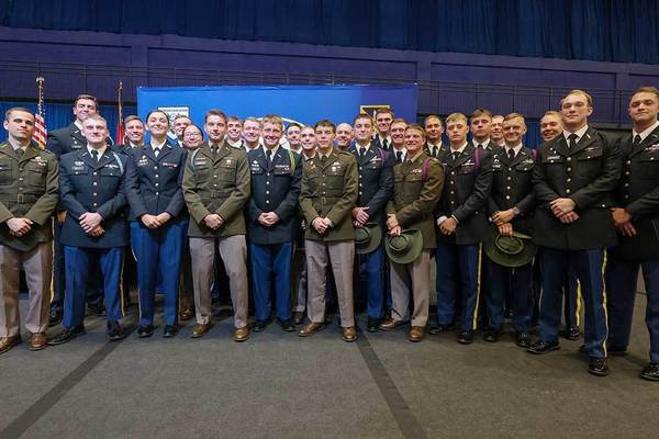 Representation of the achievement named '28 UNG cadets earn Distinguished Military Student status'.