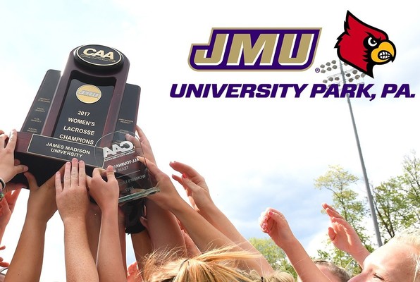 Representation of the achievement named 'JMU Lacrosse - 2017 NCAA Championship Participant'.