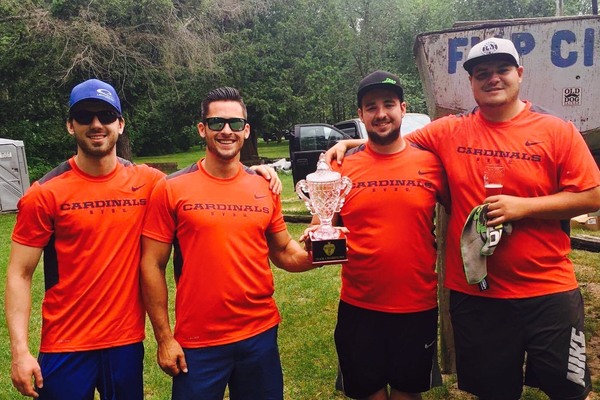 Representation of the achievement named 'SVSU disc golf team wins Collegiate Cup championship'.