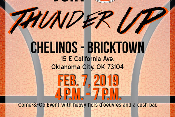 Thunder pre game event