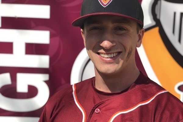 Representation of the achievement named 'Connor Graham named Central Penn College's Co-Athlete of the Month'.