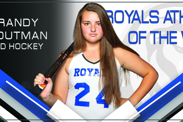 Representation of the achievement named 'Brandy Troutman: Royals Athlete of the Week 11/11/19'.