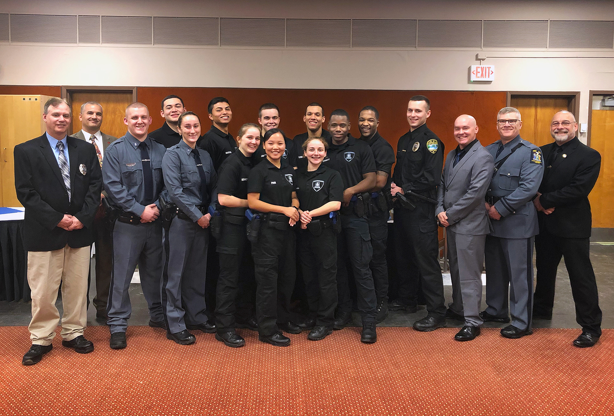 SUNY Potsdam Law Enforcement Training Institute Recognizes Fall Graduates