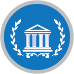 Greek Organizations achievement badge.