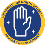 Military Reenlistment achievement badge.