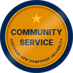 Community Service Honor Roll achievement badge.