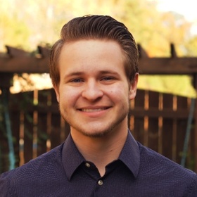 Caleb Whittington’s headshot.