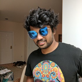 Saiprasad Naidu’s headshot.