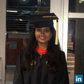 Preethi Muralidaran’s headshot.