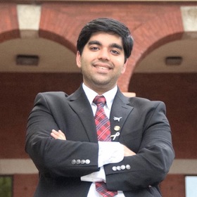 Utkarsh Raheja’s headshot.