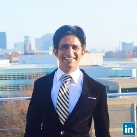 Vivek Menon’s headshot.