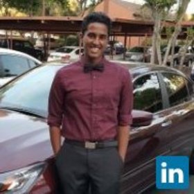 Vishnu Saravanan’s headshot.