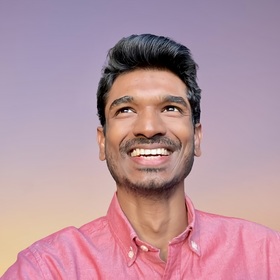 Sanjeev Venkatesan’s headshot.