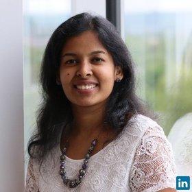 Amudha Sethuraman’s headshot.