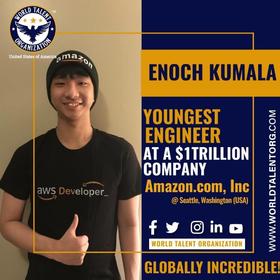 Enoch Kumala’s headshot.