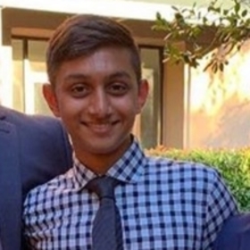 Aayush Patel’s headshot.