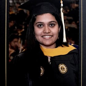 Nidhi Menon’s headshot.