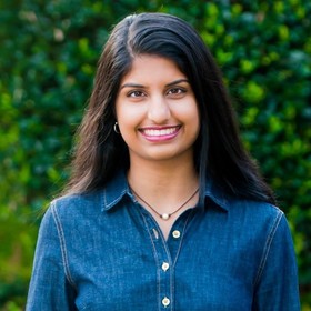 Suma Gangasani’s headshot.