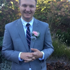 Griffin Dufek’s headshot.