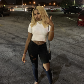 Indyia Hugley’s headshot.