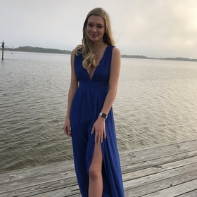 heavenly hues navy blue maxi dress Calvary Maxi Dress main image 0