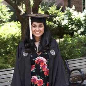 Maya Padmalayam’s headshot.