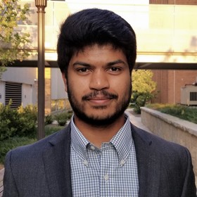 Vishva Natarajan’s headshot.