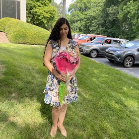 Sanaa Aziz’s headshot.