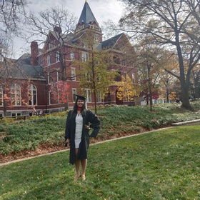 Ananya Dharmendra Ojha’s headshot.