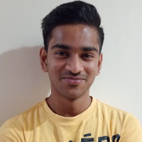 Venkata Harsh Muriki’s headshot.