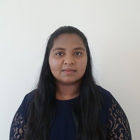 Christina Kiruba Christopher’s headshot.