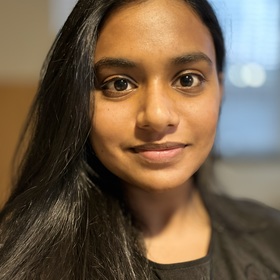 Devi Sriya Tirumalasetty’s headshot.